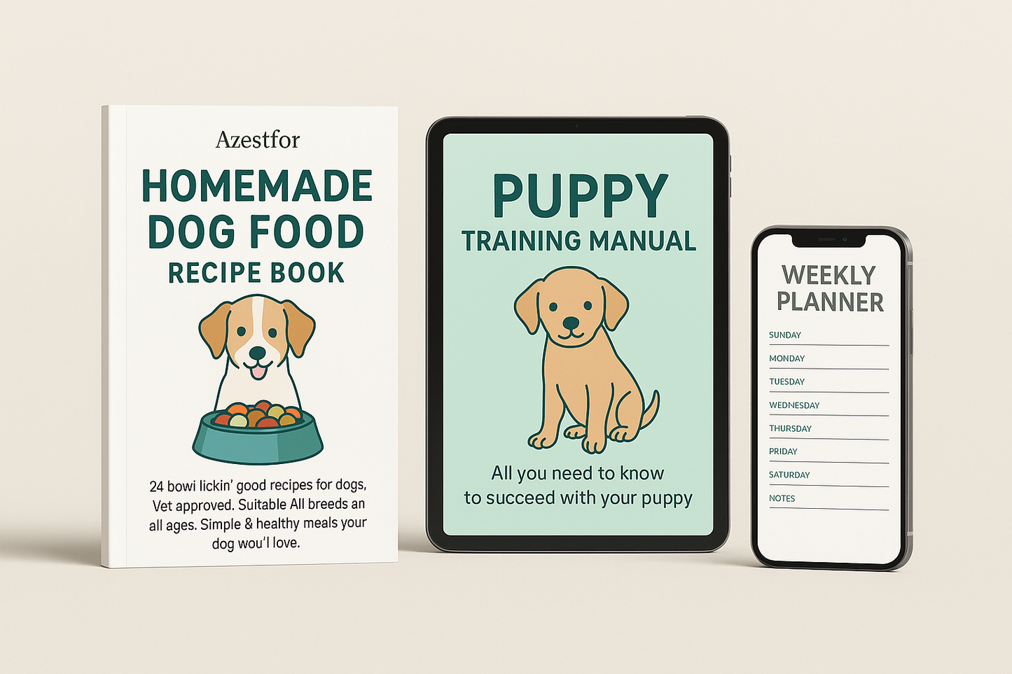 🐾 Train. Feed. Love. – The Complete Dog Care eBook Bundle